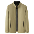 Versatile Casual Stand-collar Jacket For Spring And Fall