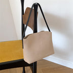 Retro Suede-Like Simple All-Match Tote Bag For Women