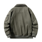 Stylish Winter Fleece-lined Aviator Jacket