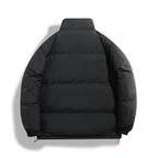Solid-color Womens Windproof And Warm Jacket