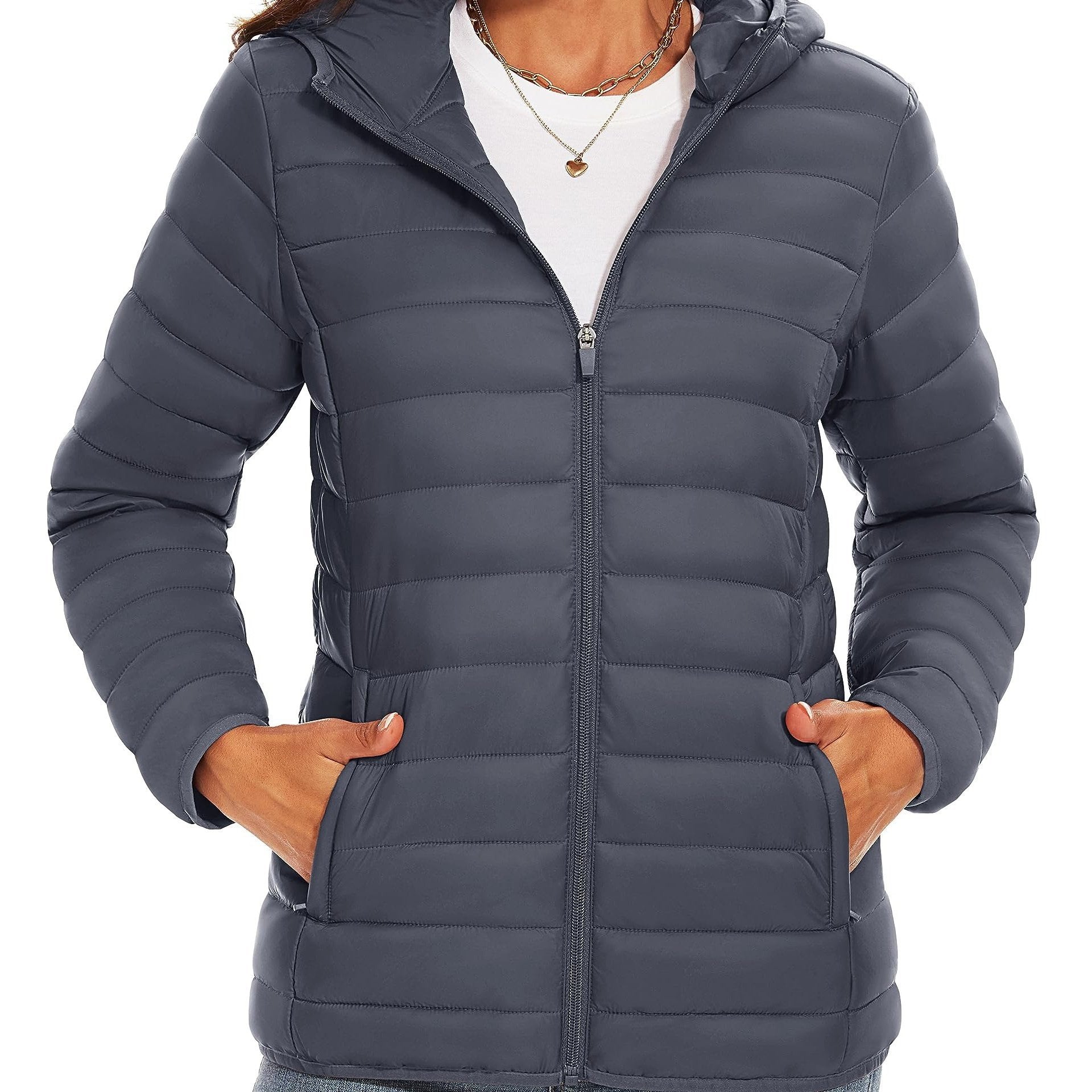 Women's Plus Size Lightweight Jacket Spring And Autumn Full