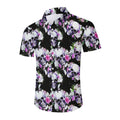 Men's Fashionable Loose Plus-Size Printed Shirt