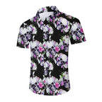 Men's Fashionable Loose Plus-Size Printed Shirt