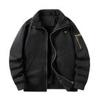 Stylish Winter Fleece-lined Aviator Jacket