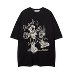 Cartoon Cotton T-shirt For Men And Women