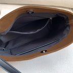 Retro Suede-Like Simple All-Match Tote Bag For Women