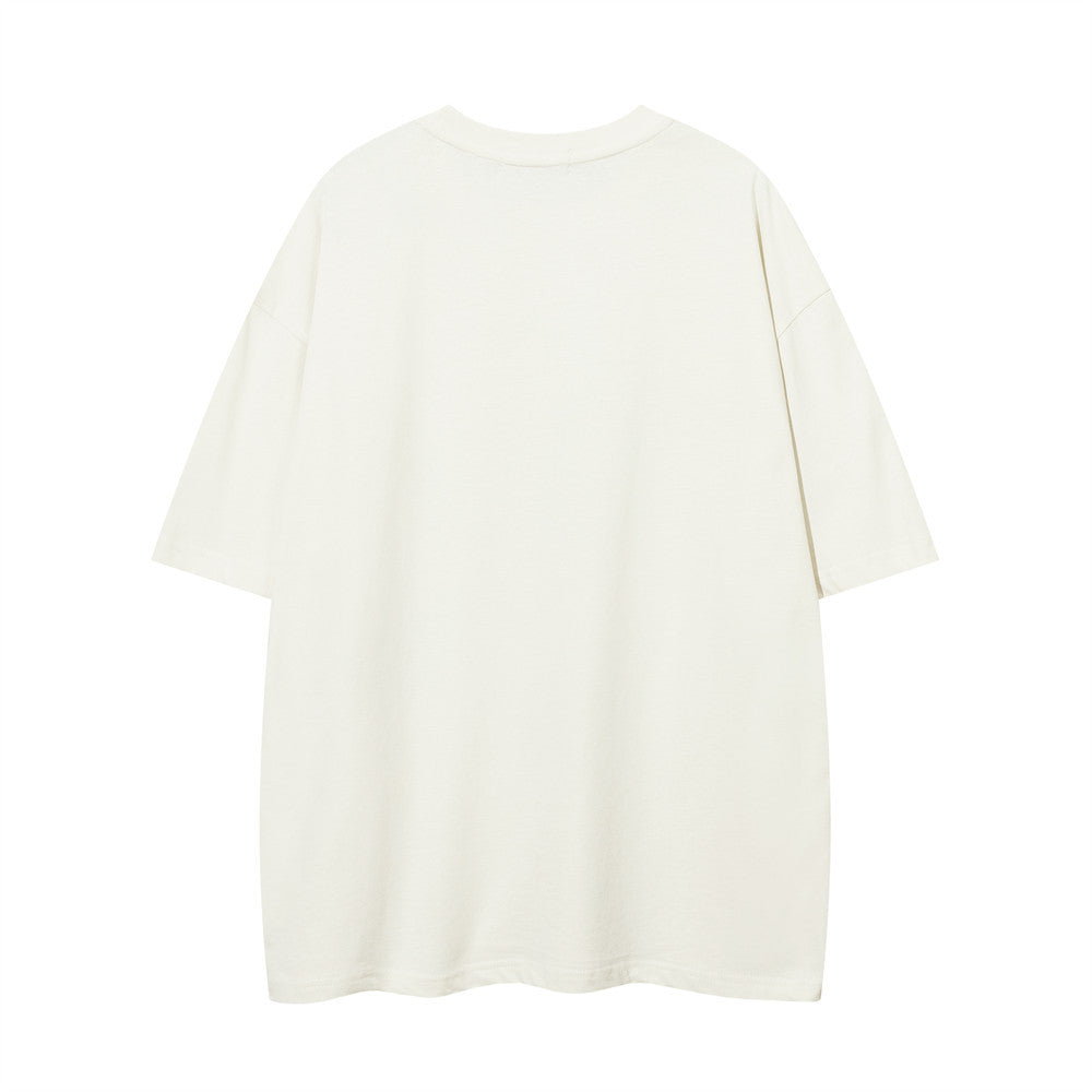 Cartoon Cotton T-shirt For Men And Women