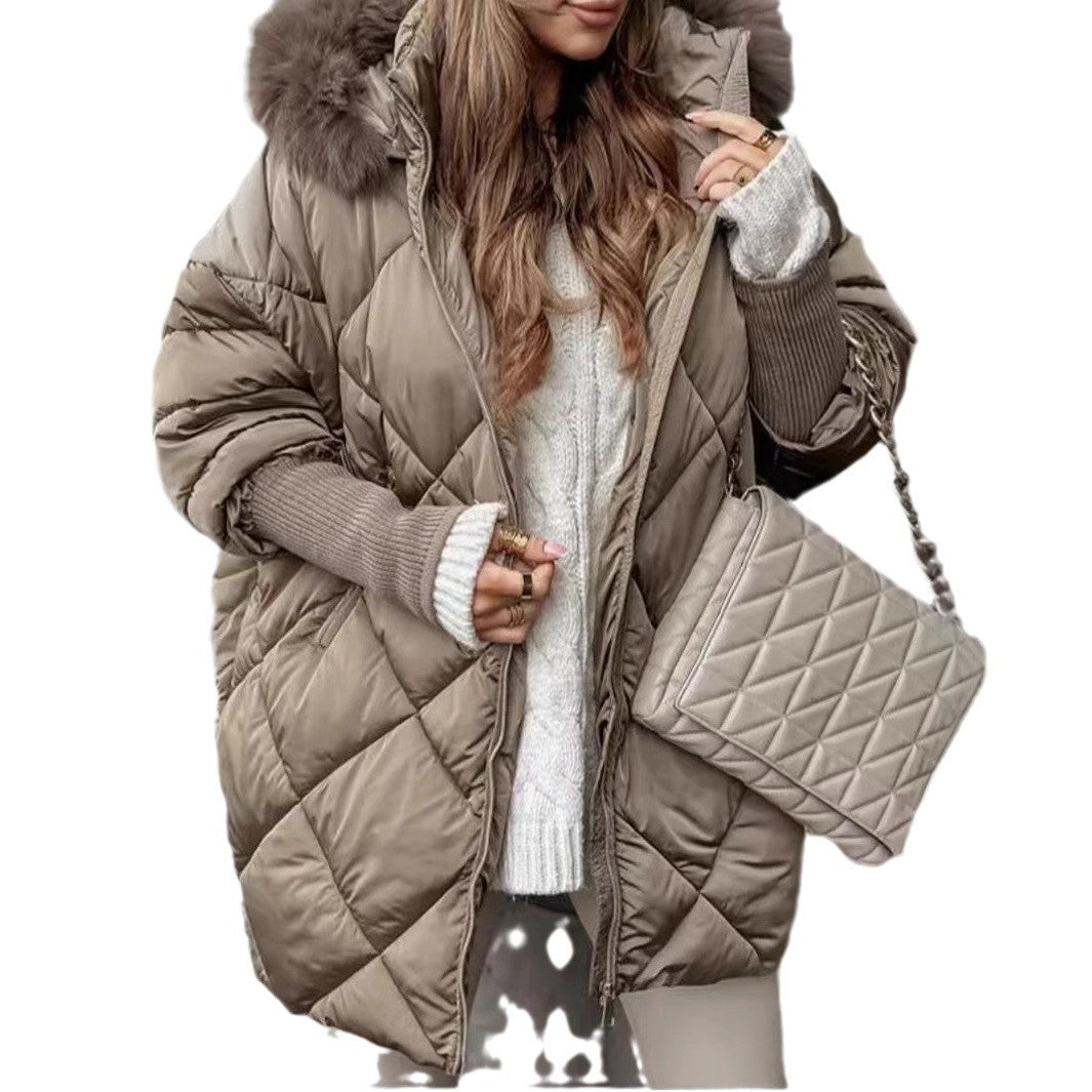 Elegant Winter Hooded Cardigan Coat