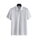 Men's Polyester Short-sleeve Polo Shirt