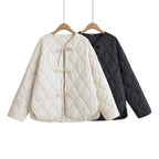 European And American-style Fashionable Cotton Coat For Women With A Heart-shaped Pattern