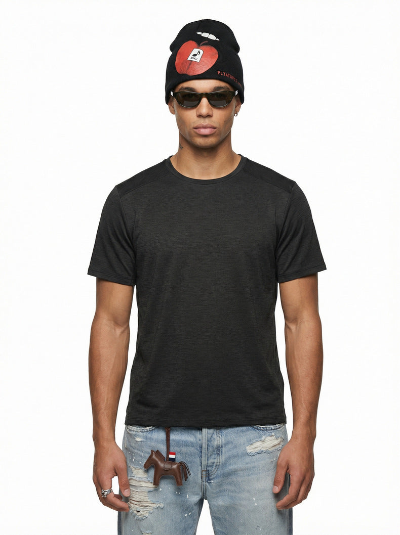 Men's Outdoor Moisture-Wicking Quick-Drying Short-Sleeve Top