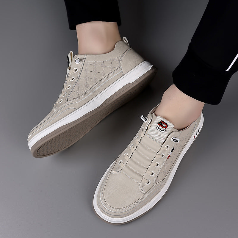Men's Fashion Thin Lightweight Breathable Casual Skateboard Shoes