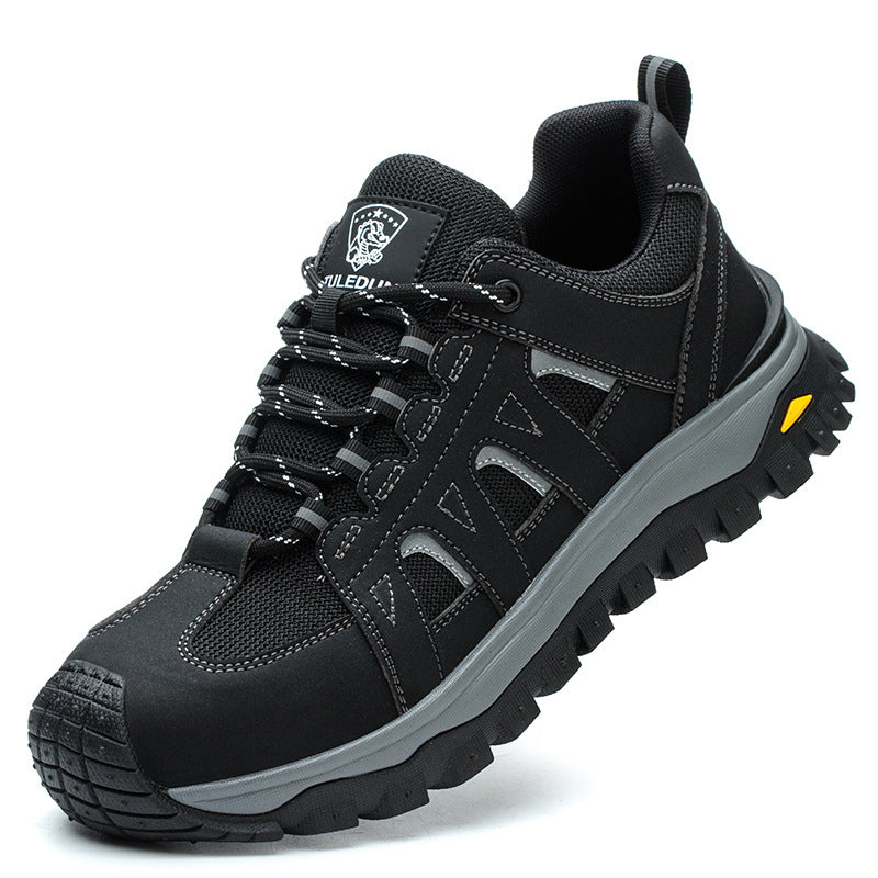 Men's Deodorant Toe Cap Lightweight Protective Footwear