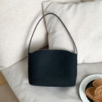 Retro Suede-Like Simple All-Match Tote Bag For Women