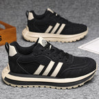 Mens Shoes Winter Trendy Mens Sneakers Mesh Breathable Casual Soft-Soled Deodorizing