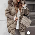 Elegant Winter Hooded Cardigan Coat