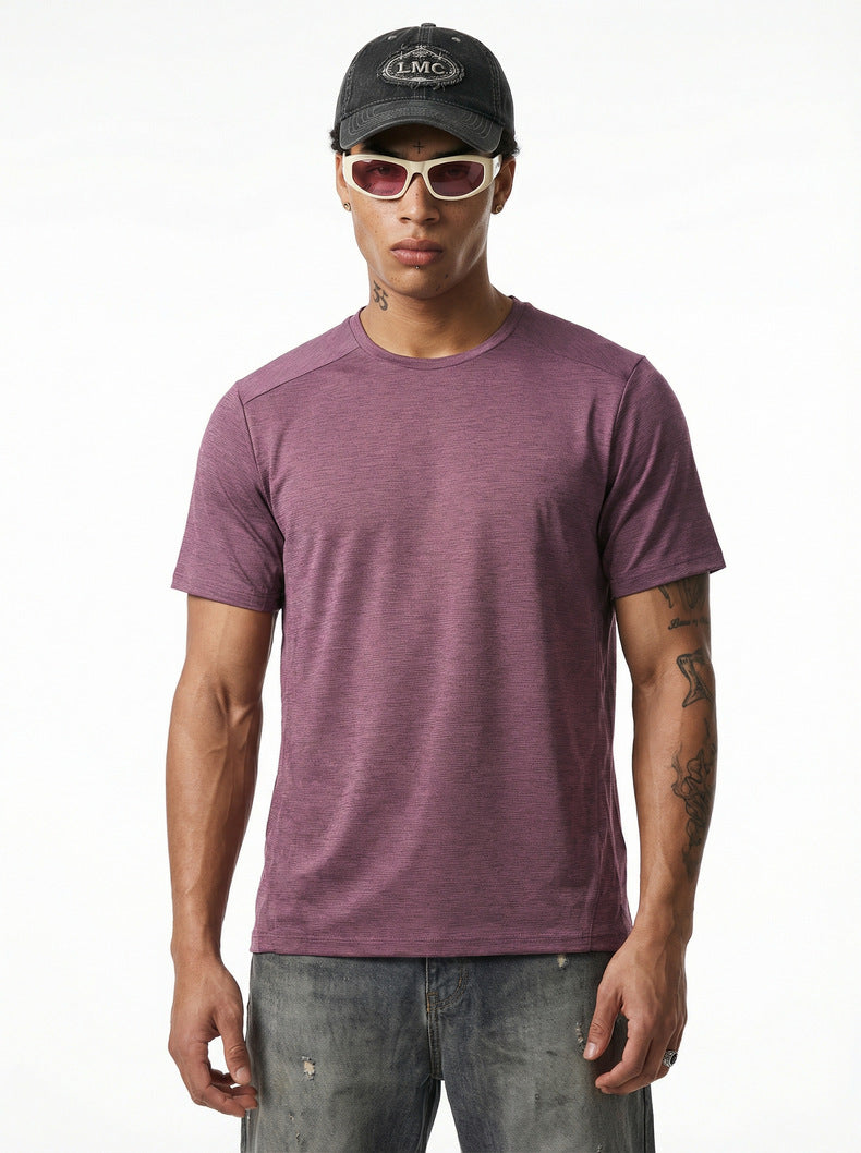 Men's Outdoor Moisture-Wicking Quick-Drying Short-Sleeve Top