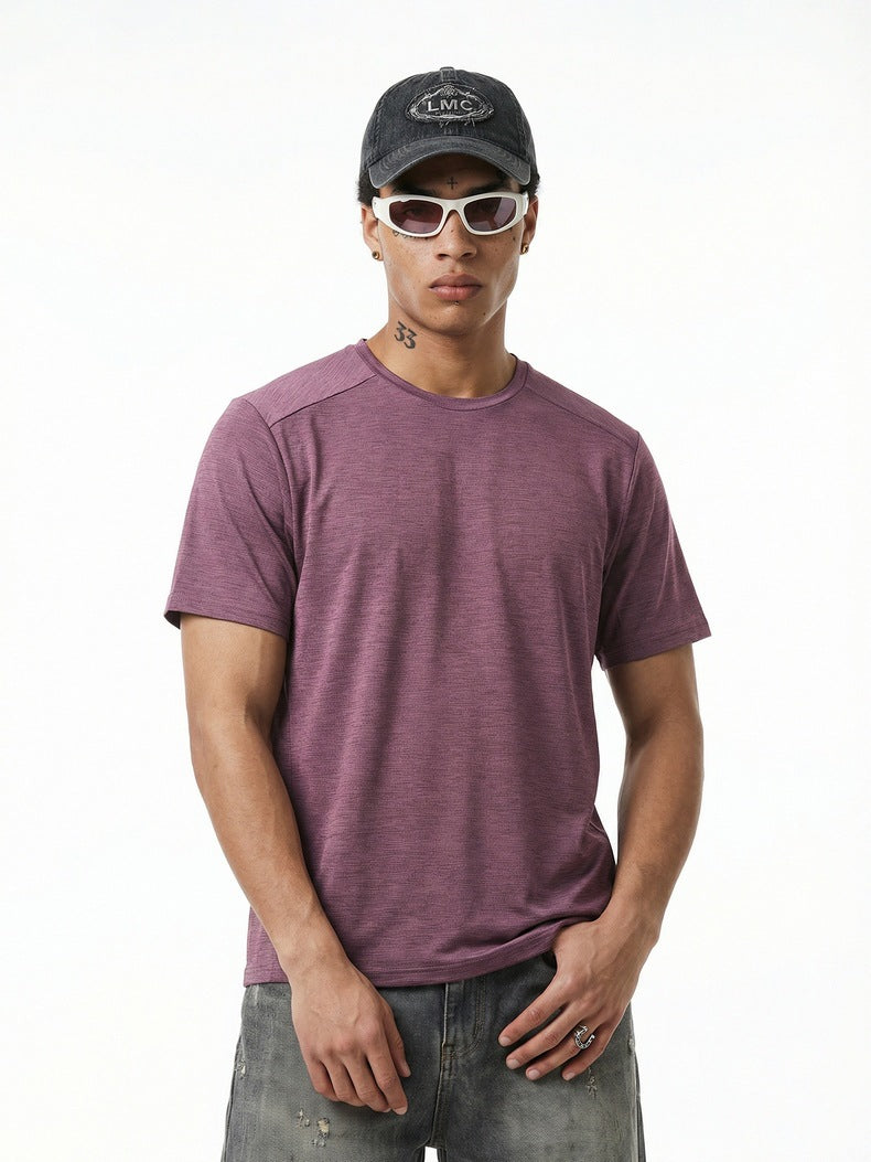 Men's Outdoor Moisture-Wicking Quick-Drying Short-Sleeve Top