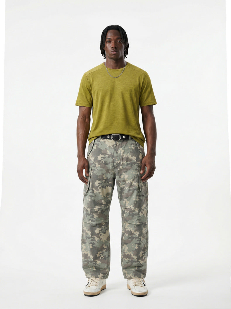 Men's Outdoor Moisture-Wicking Quick-Drying Short-Sleeve Top