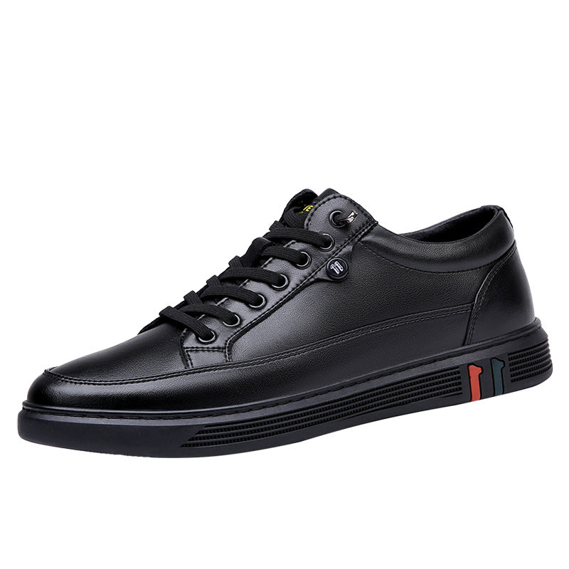 Men's Fashionable Soft-Upper Casual Leather Shoes
